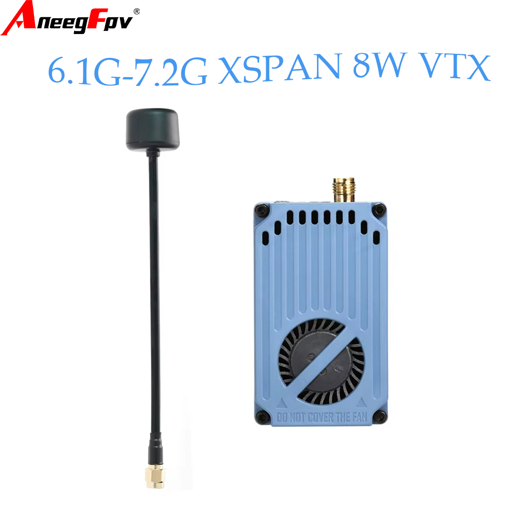 RUSHFPV 6.1‑7.2G 8W X61728 VTX - Drone Receiver ulasan dan harga