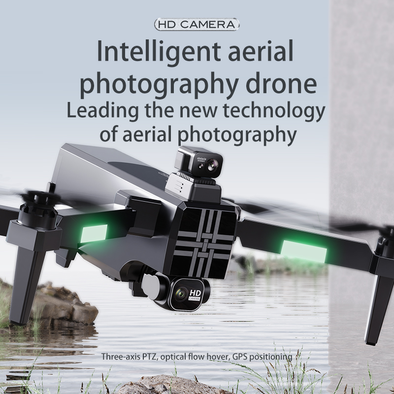 A380 Drone 4K HD Three Axis An - Drone Gps Module ulasan dan harga