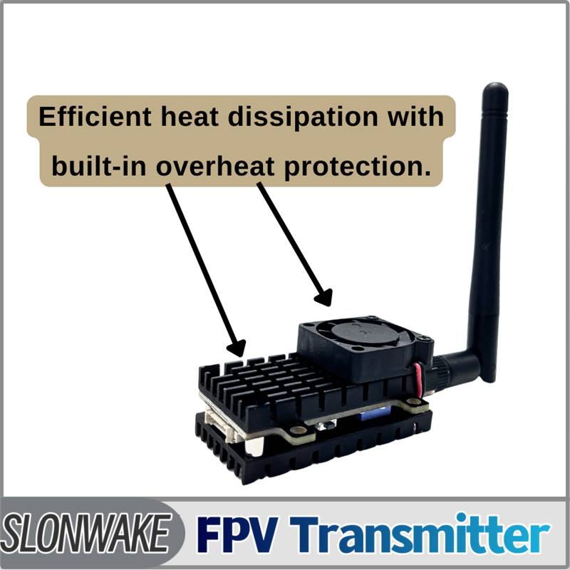 SLONWAKE 5.8G 3000mW Simulatio - Drone Receiver ulasan dan harga