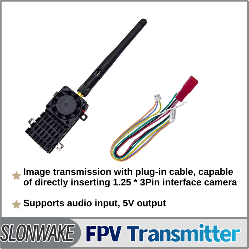 SLONWAKE 5.8G 3000mW Simulatio - Drone Receiver ulasan dan harga